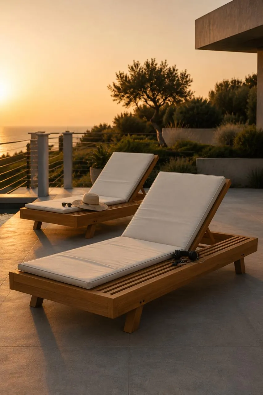 Terraço com pérgola NASER