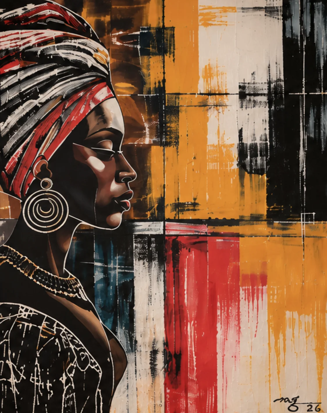 Essência — Pintura Acrílica sobre Tela
