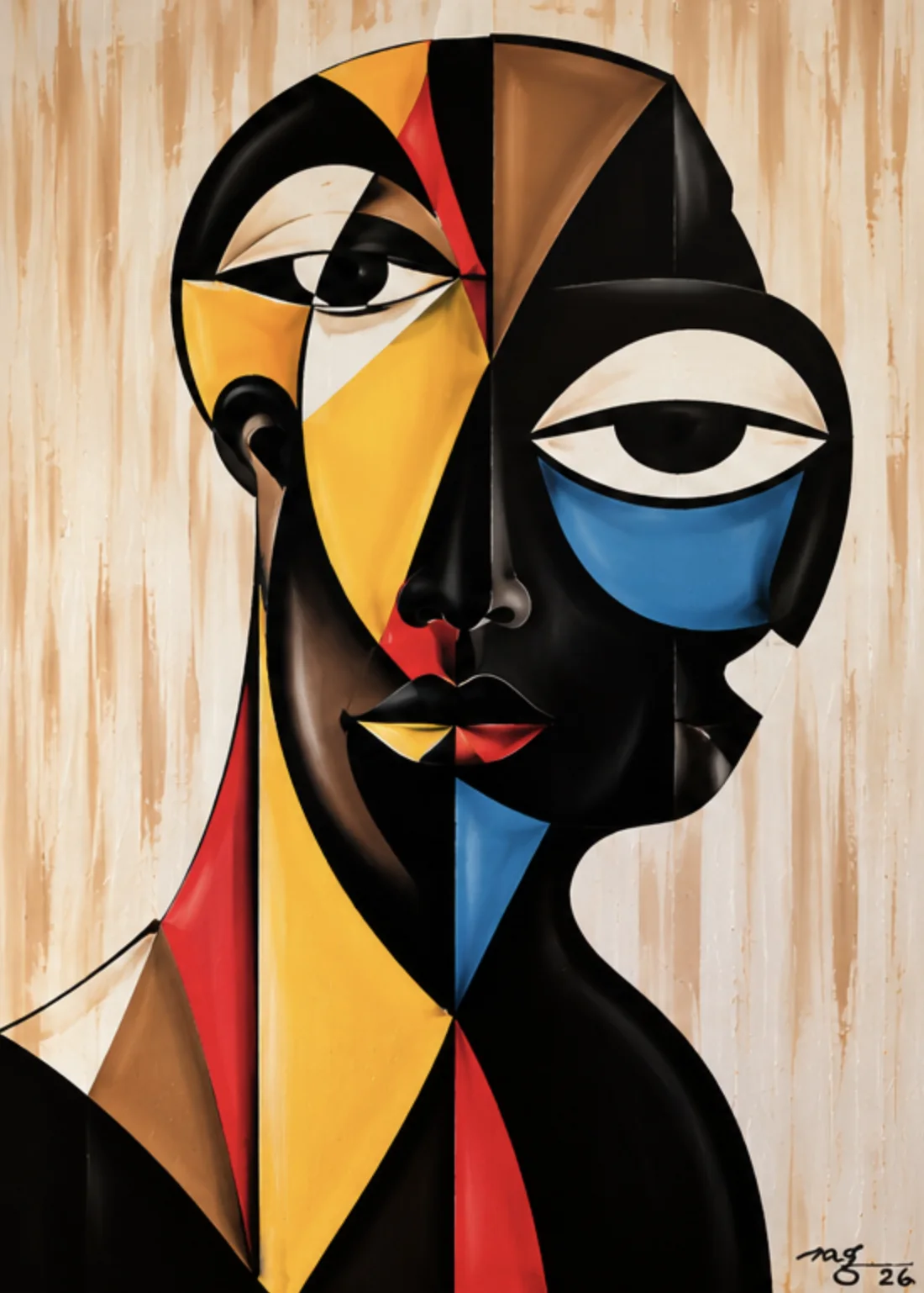 Identidade — Pintura Acrílica sobre Tela