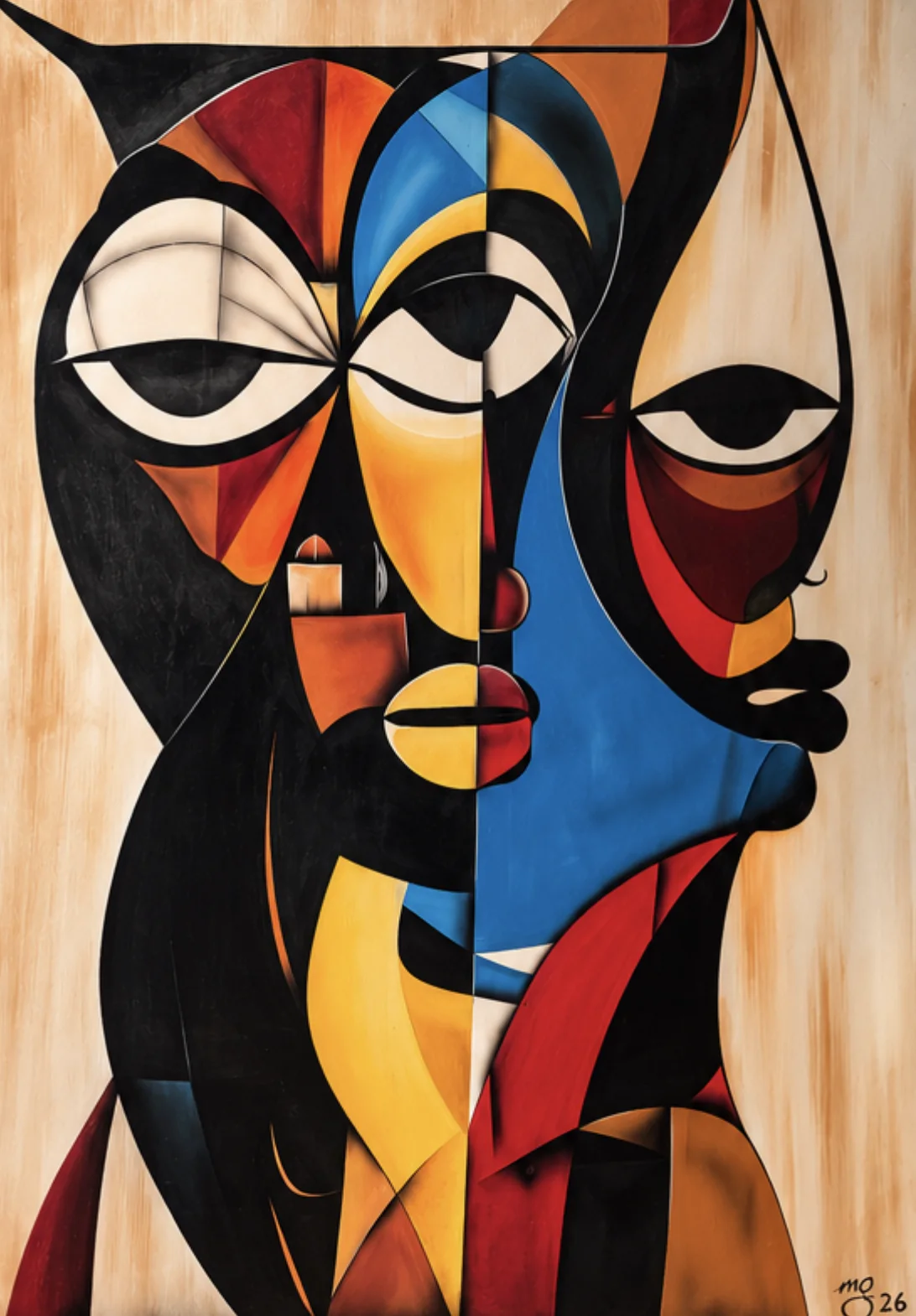 Dualidade — Pintura Acrílica sobre Tela