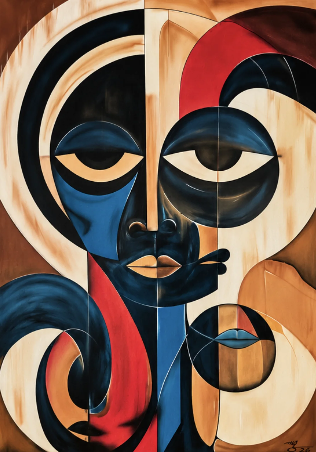 Equilíbrio — Pintura Acrílica sobre Tela