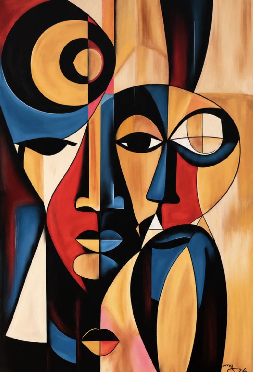 Sabedoria — Pintura Acrílica sobre Tela